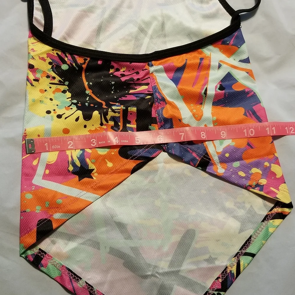 Abstract Print Neck Gaiter/Face Mask